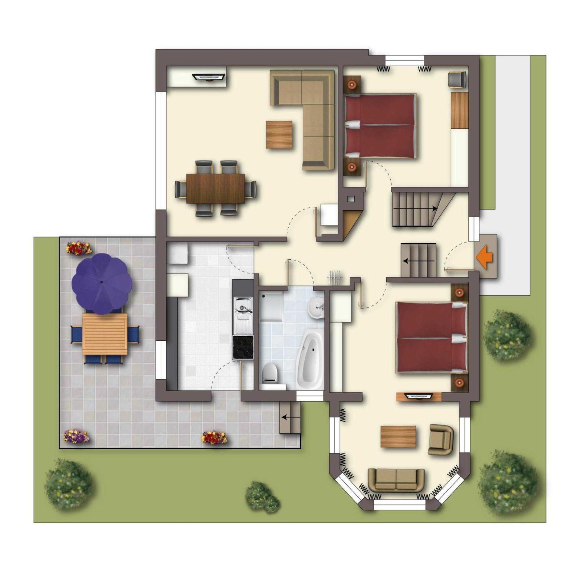 Ferienhaus Am Schmachter See 宾茨 外观 照片