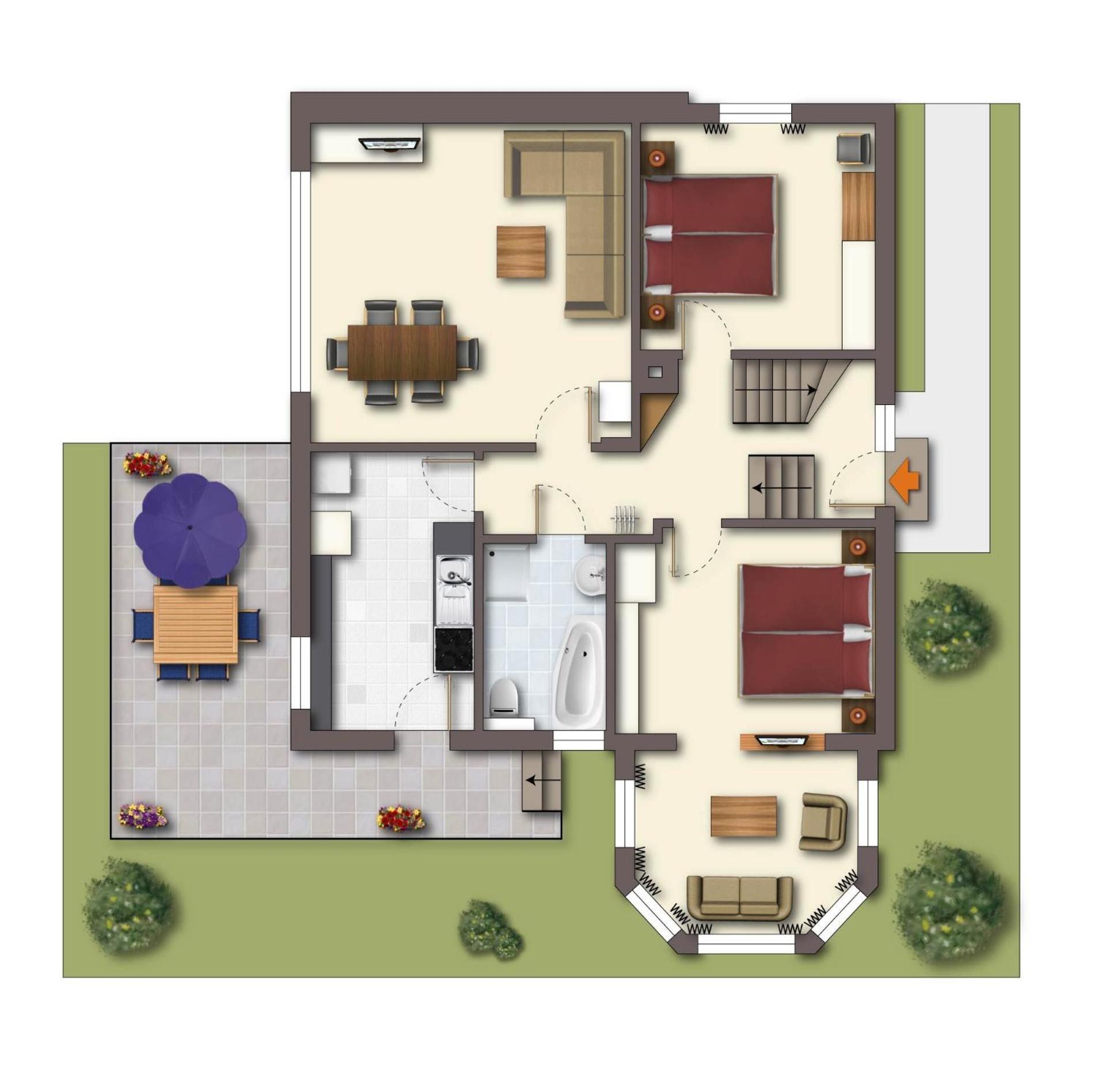Ferienhaus Am Schmachter See 宾茨 外观 照片